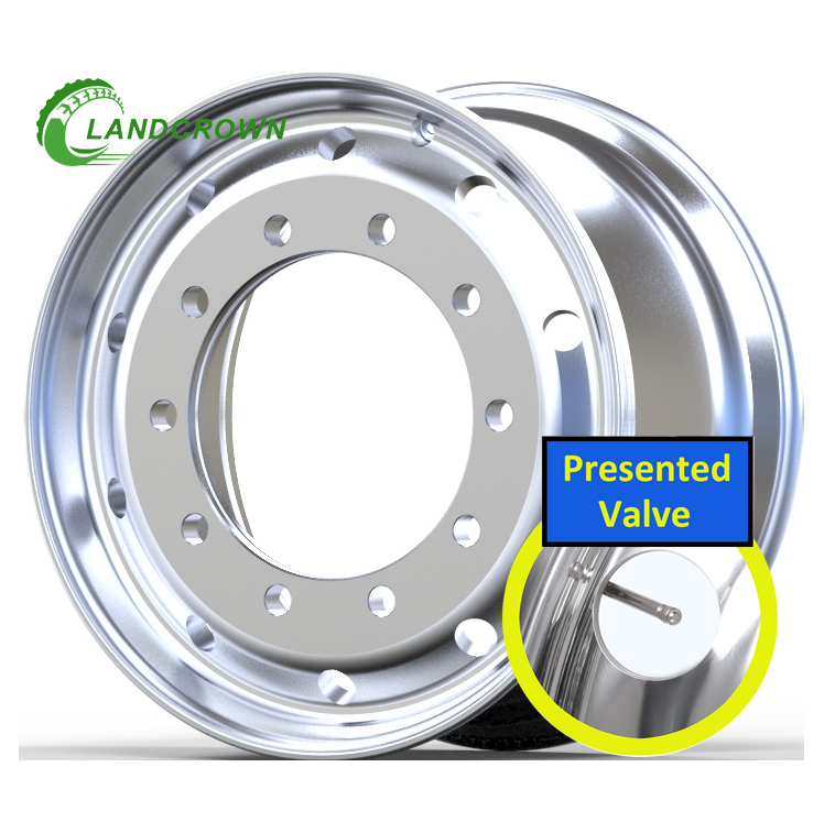 Wheel Truck 8 Hole 10 Hole 22.5 Inch 22.5x11.75 Aluminum/Alloy Truck Wheel Rim for Heavy Duty Truck