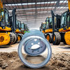 Hot Sale Forklift 2 Pieces Wheel Rim 10.00-24 10.0-24 10-24 Steel Rims for 14.00-24 14.0-24 Tire