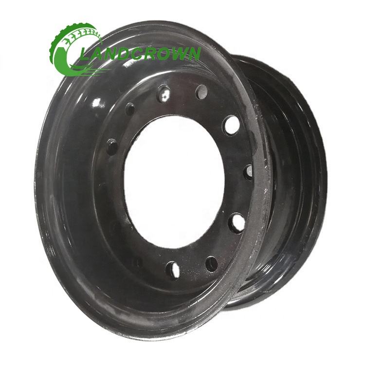 OEM ODM Customized Industria Linde Forklift Parts 5.50-15/5.5-15 Steel Wheel Rim with 7.00-15/700-15 Tire Excavator Wheels