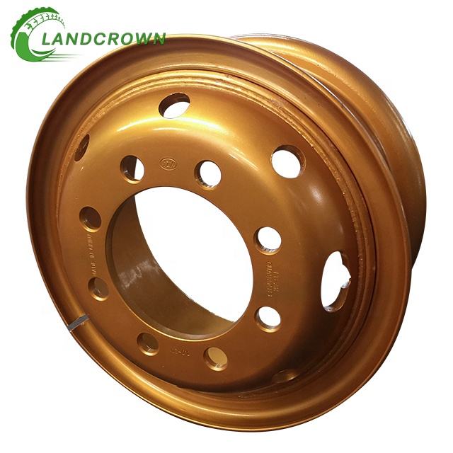 New Silver 7.5V-20/7.50V-20/7.5-20/7.50-20 Steel Truck Wheel Rim Heavy Duty 1000R20/10.00-20/10.00R20/10R20 Truck Truck Wheel