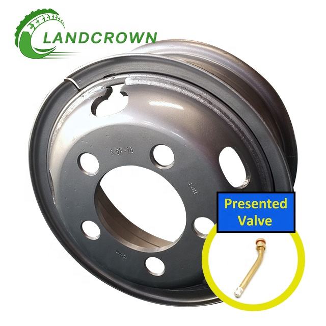 5 Holes 16 Inch coaster Steel Wheel Rims 5.5F--16 5.5-16 5.50-16 for Light Truck Tire 7.00R16