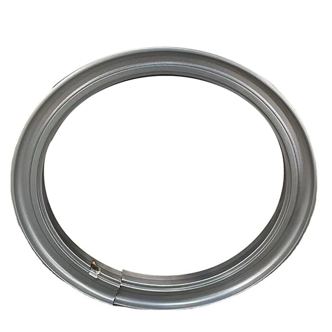 RICHRISE 16 Inch Forklift 2 Pieces Wheel RIM Lock Ring 7.00T-16 Industrial Forklift Steel Rim