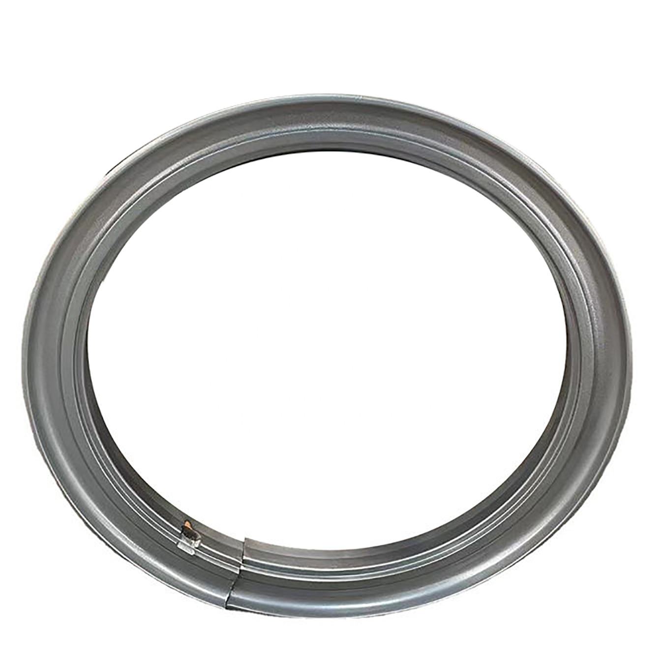 RICHRISE 16 Inch Forklift 2 Pieces Wheel RIM Lock Ring 7.00T-16 Industrial Forklift Steel Rim