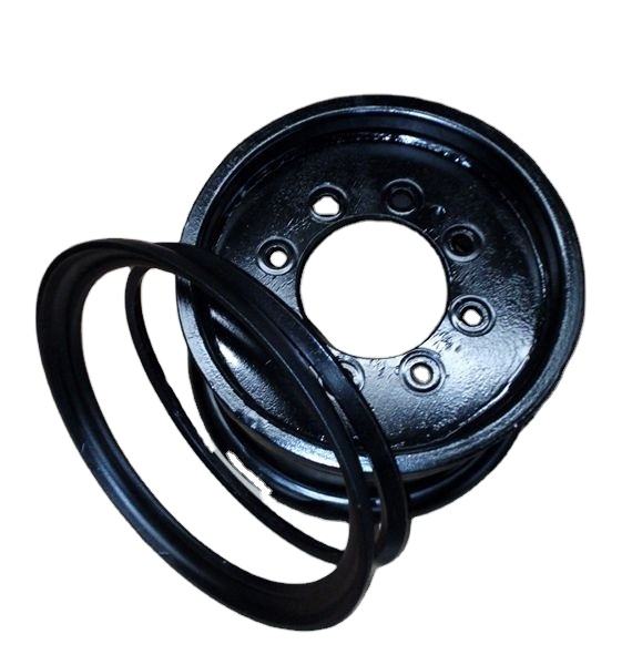 24 Inch Engineering Industrial Construction Wheel Rim 24-10.0/2.0 24-10.0/1.7 10.00-24 3PCS Rims for Loader OTR Tyre 12.00-24