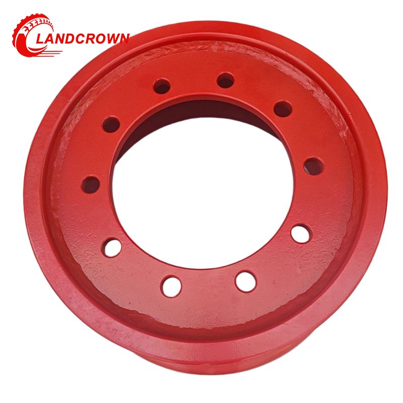 10.00-25 Forklift Steel Rim for 14.00-25 Solid/Pneumatic forklift Tires