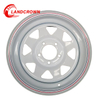 Customizable 17 Inch Steel Wheel Rims for Cars & Trailers - 17x6.5J, 17x7J, 17x7.5J Sizes - Heavy Duty Construction