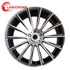 Aftermarket Aluminum Alloy Wheels - 15 Inch Car Rims Compatible with Tire