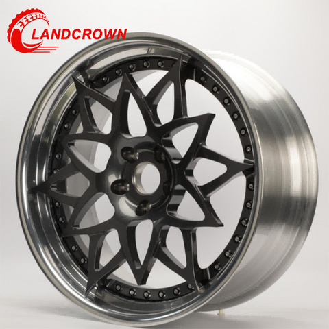 High Quality 13 Inch 13X7.0 13X6.0 13X5.5 13X5.0 13X4.0 13X4.5 Aluminum Alloy Casting Car Rims for Passenger Cars