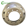 New 24 Inch 8.5-24 16MM Truck Steel Wheel Rim with 1200-24 Tire 12.00R24 1200R24 Silver Finish for Truck Tires