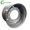 19.5 Inch Silver Steel Trailer Wheel Rim 19.5x11.75 11.75X19.5 Tubeless for Heavy Duty Truck Tire 385/55R19.5 New Condition