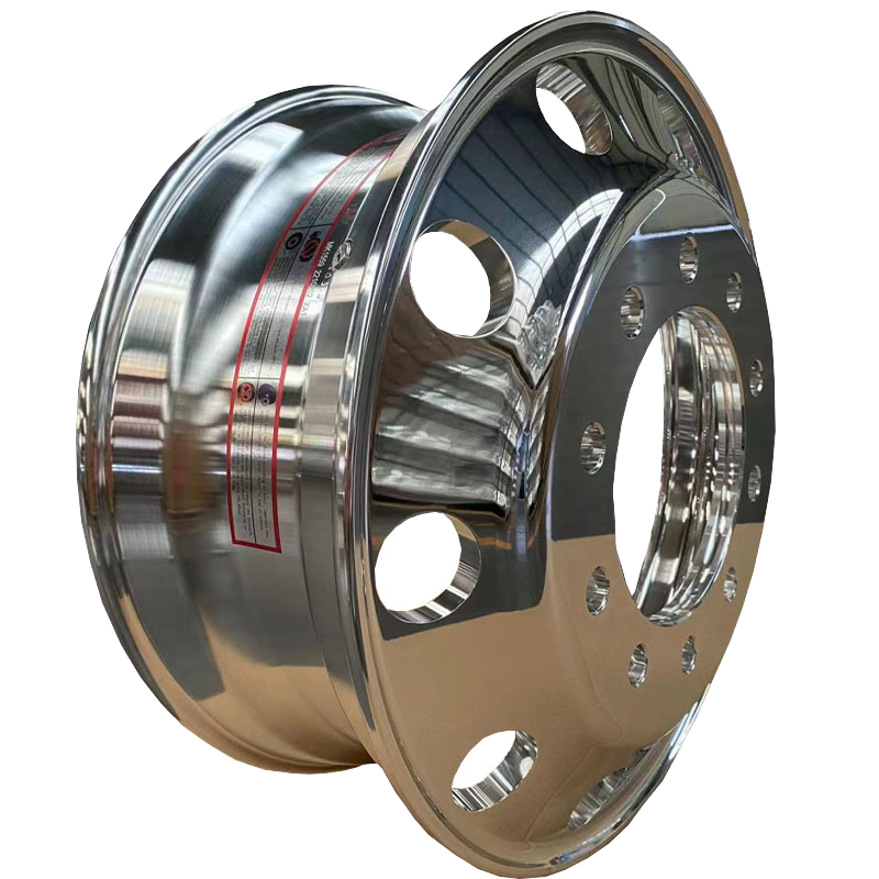 High Strength Forged Aluminum Alloy Wheels 19.5*6.75 Lightweight for Light Trucks New Condition