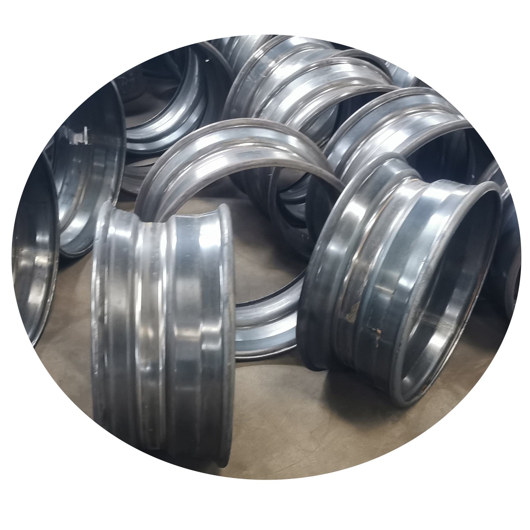 22.5 Inch Truck Tube Steel Wheel Rim 22.5X7.5 22.5x8.25 22.5X9.00 22.5X11.75 Truck Rims for Truck Wheels