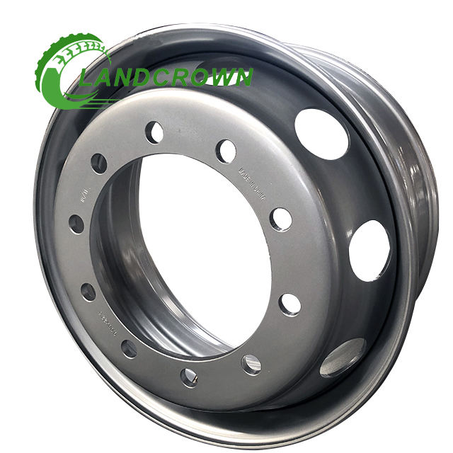 China Factory Wholesale Heavy Duty Truck Wheels 22.5 Inch Wheel Rim 9.00x22.5 Tire DOT Grade 315/80R22.5 Tubeless Truck Wheel
