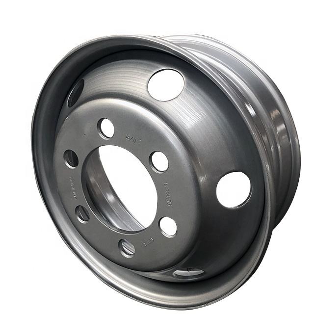 Steel Rim Trailer Wheels 19.5 19.5-6.75 off Road Trailer Steel Wheel and Tyre Combo From China