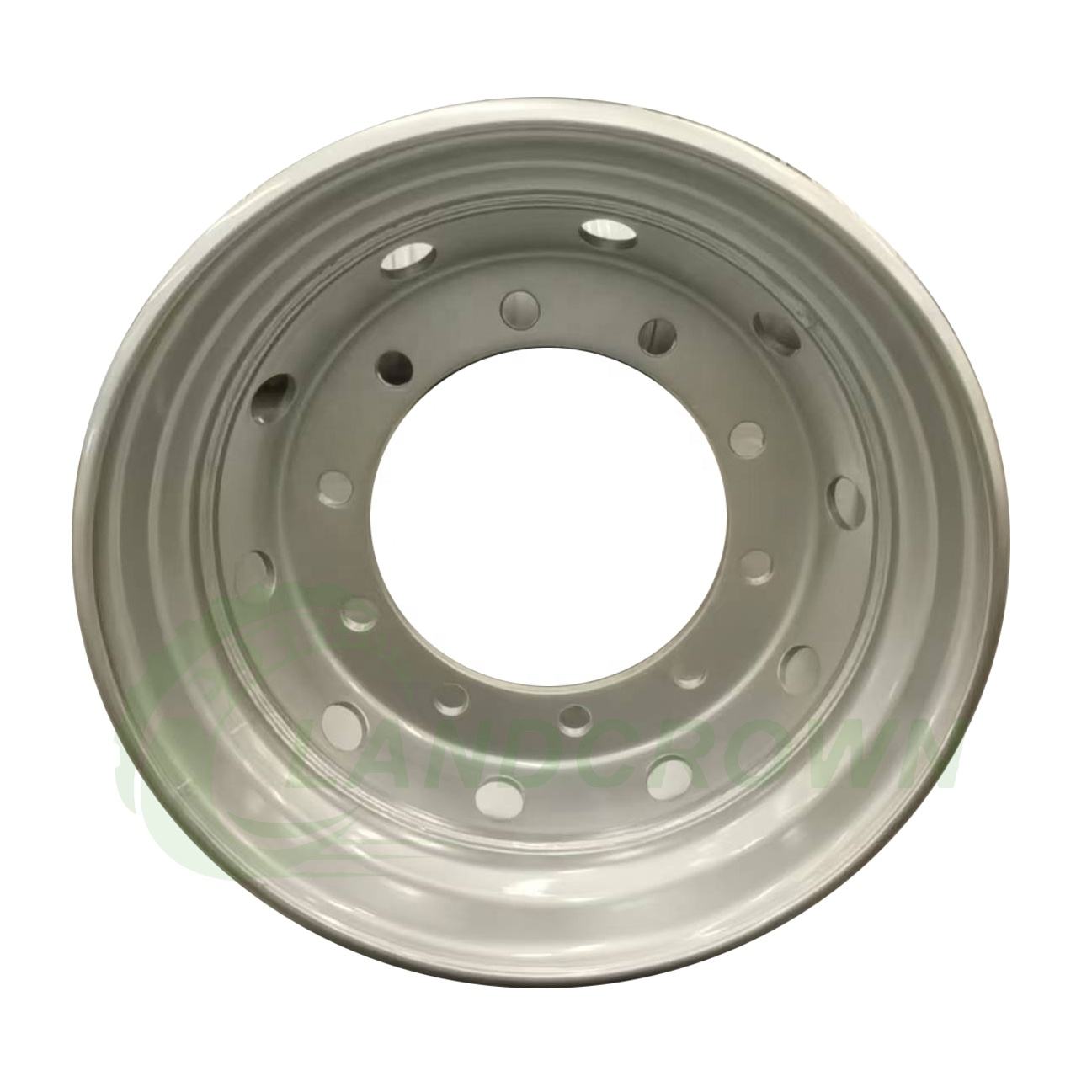 New 22.5 Inch Tubeless Steel Truck Wheel Rim Silver Finish 550/65R22.5 Truck Tire 22.5X16.00/22.5X16/22.5*16.00/16x22.5
