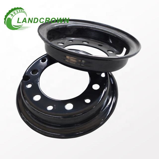 Industrial Vehicle Forklift Split Wheel Rim Cheap Factory Direct Sale 4.33R-8 4.33-8 Steel Rims for 18X7-8 Tires