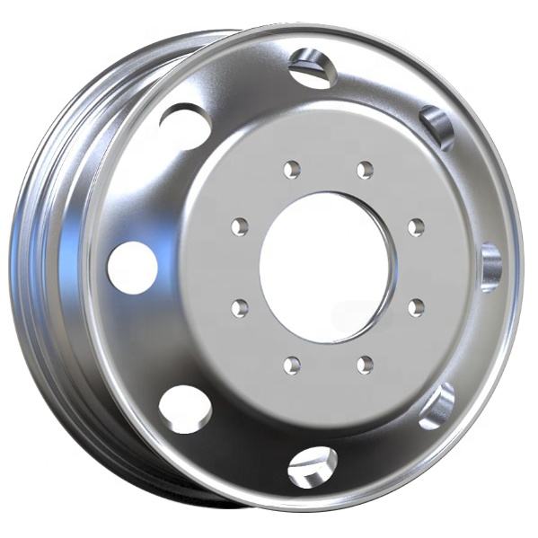 Wheel Rims 17.5*6.00 17.5 Inch with 6 Holes Widely Aluminum Commercial Truck 17.5 Rims for Tyre Size Truck 8r17.5
