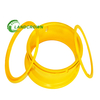 Industrial Steel Wheel Rim for Forklift Tire 4-Piece Forklift Parts with 5.0-10 5.00-10 5.00F-10 Solid Truck Tire 6.50-10