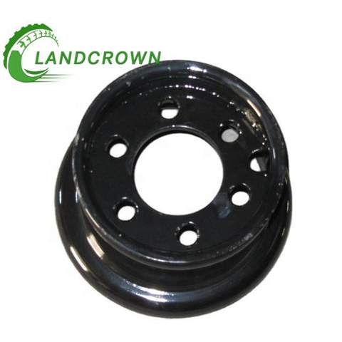 RICHRISE Industrial Linde Forklift Parts New Steel Single Piece 6.50-15/6.5-15 Wheel Rim for 7.50-15/750-15 Forklift Tyre