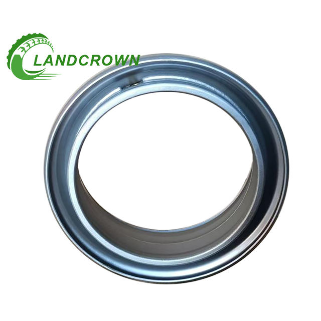 China Factory Wholesale 17.5 Inch Silver Demountable Steel Truck Wheel Rim Tire Size 235/75R17.5 DOT New Condition Tubeless