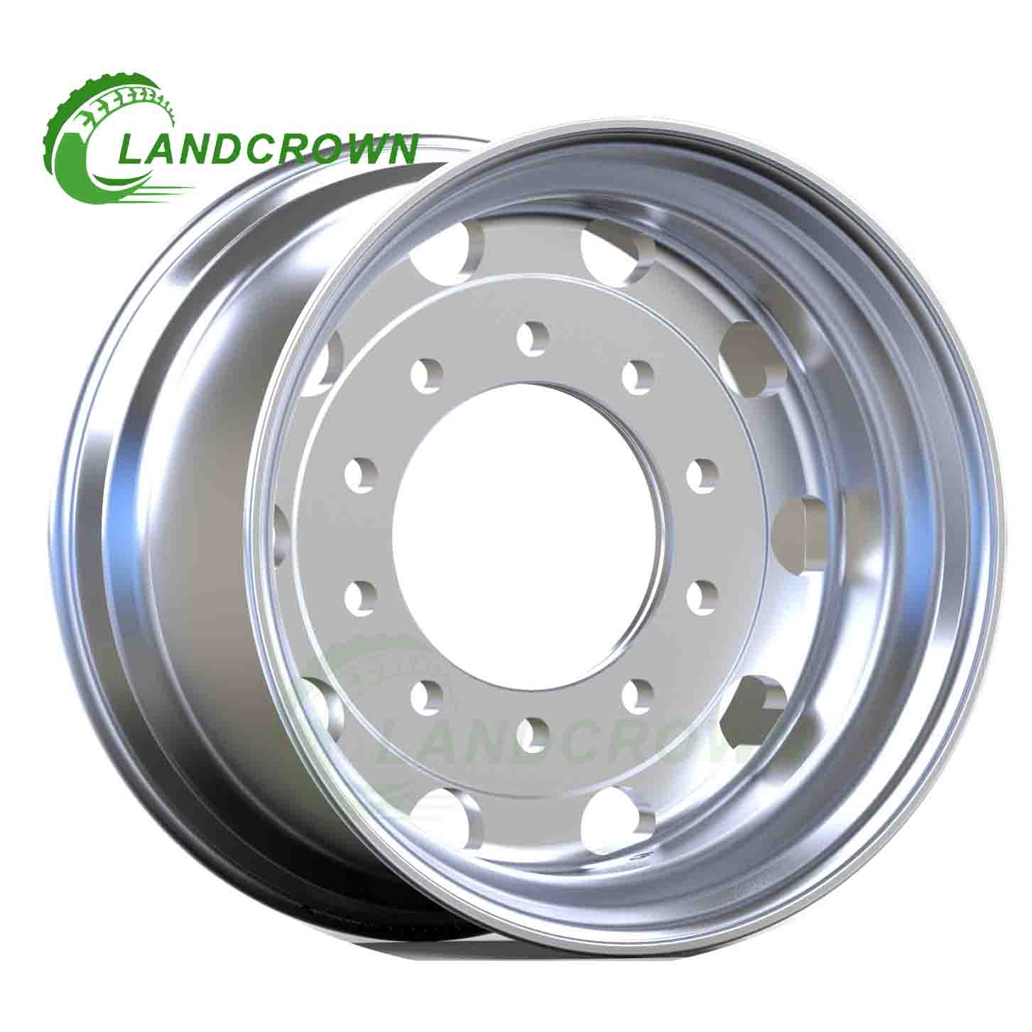 22.5 Inch 22.5x12.25 Forged Aluminum Truck Wheel Rim For Tire 385/65R22.5