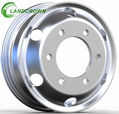 17.5 Inch 17.5x6.00 Forged Aluminum Truck Wheel Rim For Tire 8R17.5