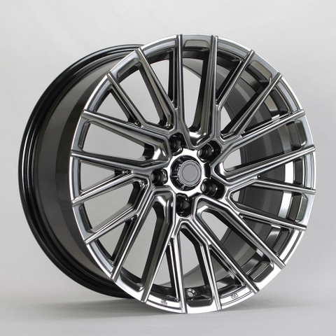 18 Inch 18x9.0 Cast Aluminum Alloy Rim 6X139.7 Bolt Pattern, Matte Black Finish, Heavy-Duty Pickup/Full-Size SUV Alloy Wheel