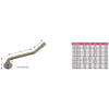 Wholesale Auto Parts Truck Wheels Brass Valve Nozzle V3-12-1 V3-12-2 V3-13-1 V3-13-2 V3-14-1 V3-14-2 for Trucks Buses Bus Tyres