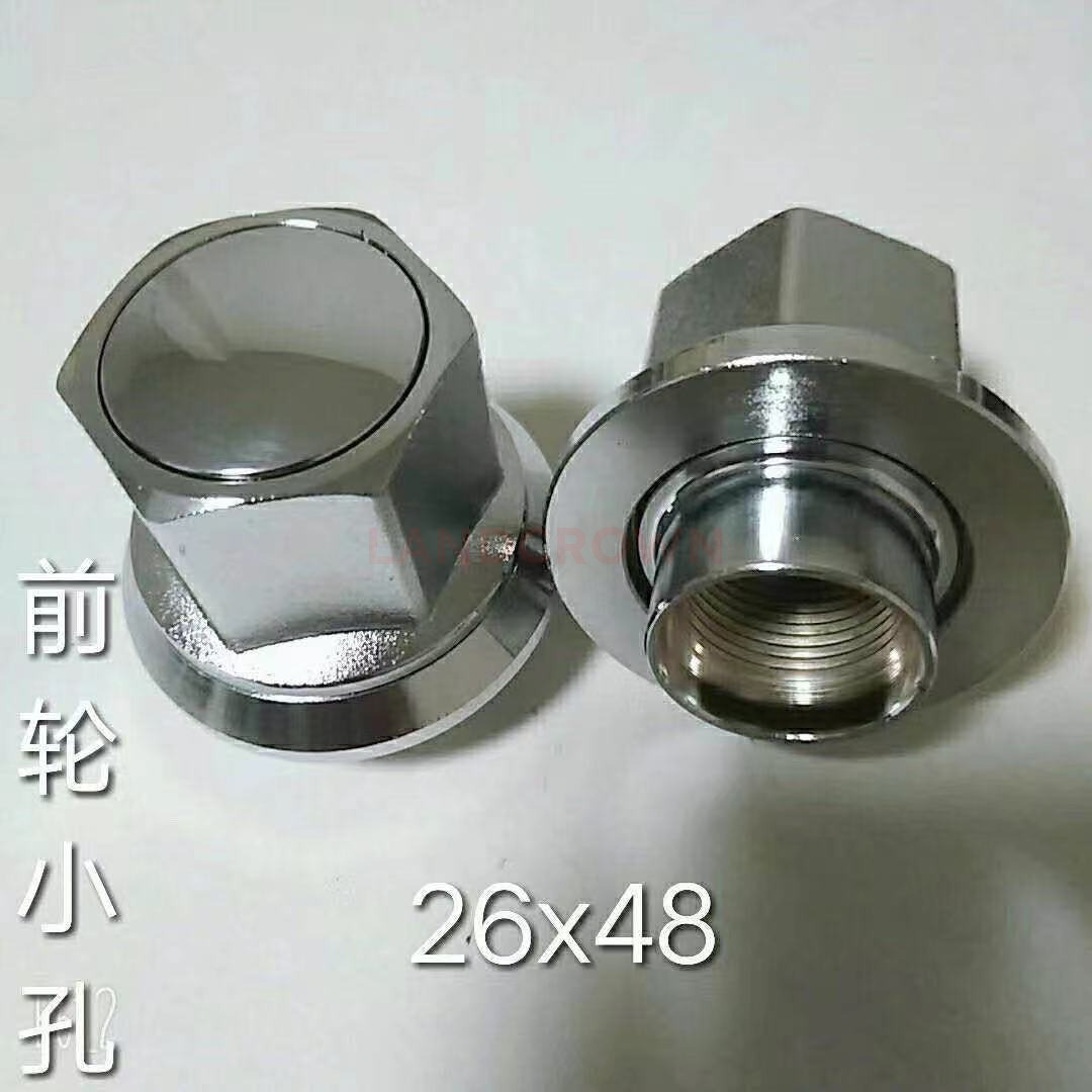 Alloy & Aluminum Truck Wheel Nuts - 26X48 & 26X72 Screwcap for Truck Wheel Rims