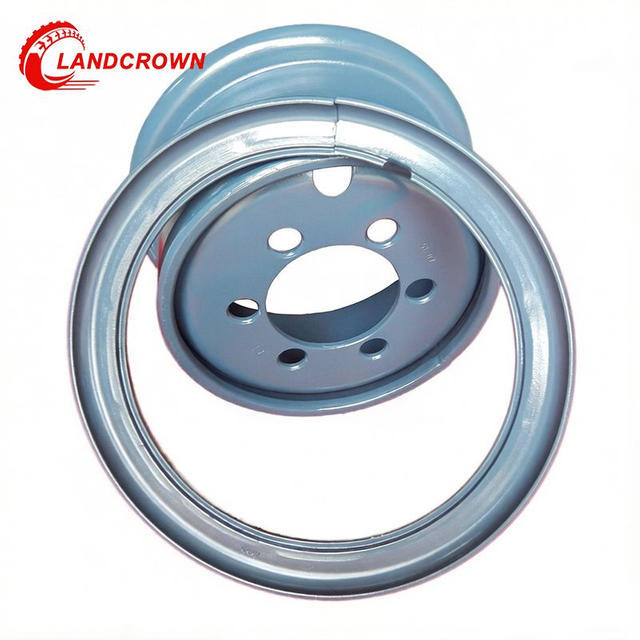 6.5-10 Lock Ring Forklift Rims for 23x9-10 Solid/Pneumatic