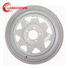 Customizable 16 Inch Steel Wheel Rims for Cars & Trailers - Multiple Sizes 16x6J, 16x5.5K, 16x5.5J, 16x4E, 16x6.5J, 16x5.5F, 16x7J, 16x8J, 16x10J - Heavy Duty Construction