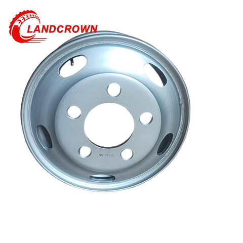 China Manufacturer 17.5x6.0 Tubeless Steel Truck Wheel Rim