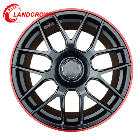 Aftermarket Aluminum Alloy Wheels - 15 Inch Car Rims Compatible with Tire