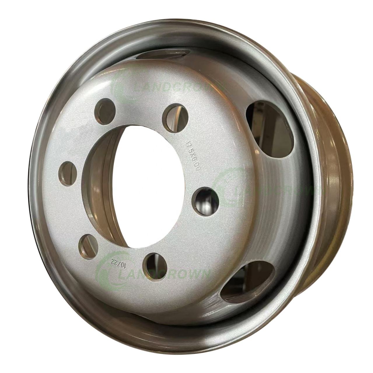Truck Steel Wheel Rim 17.5x6.75 17.5x6.00 17.5* 6.75 17.5 Inch Trailer Steel Wheel for Tyre 215 225 235 /75R17.5 9R17.5