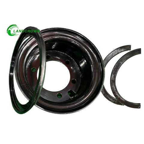 RICHRISE 4.00E-9 Inch Industrial Forklift Steel Wheel Rim New Condition for 6.00-9 Solid Tyres