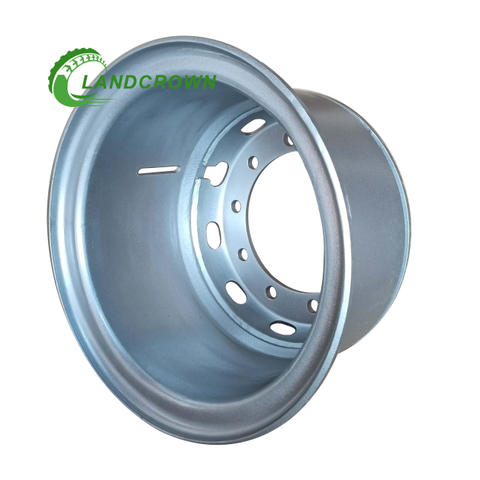 Factory Direct 10.00-20 10.0-20 Heavy Duty Truck Tires Custom Designed Steel Wheel 3pcs Silver Finish 14.00R20 Size Options
