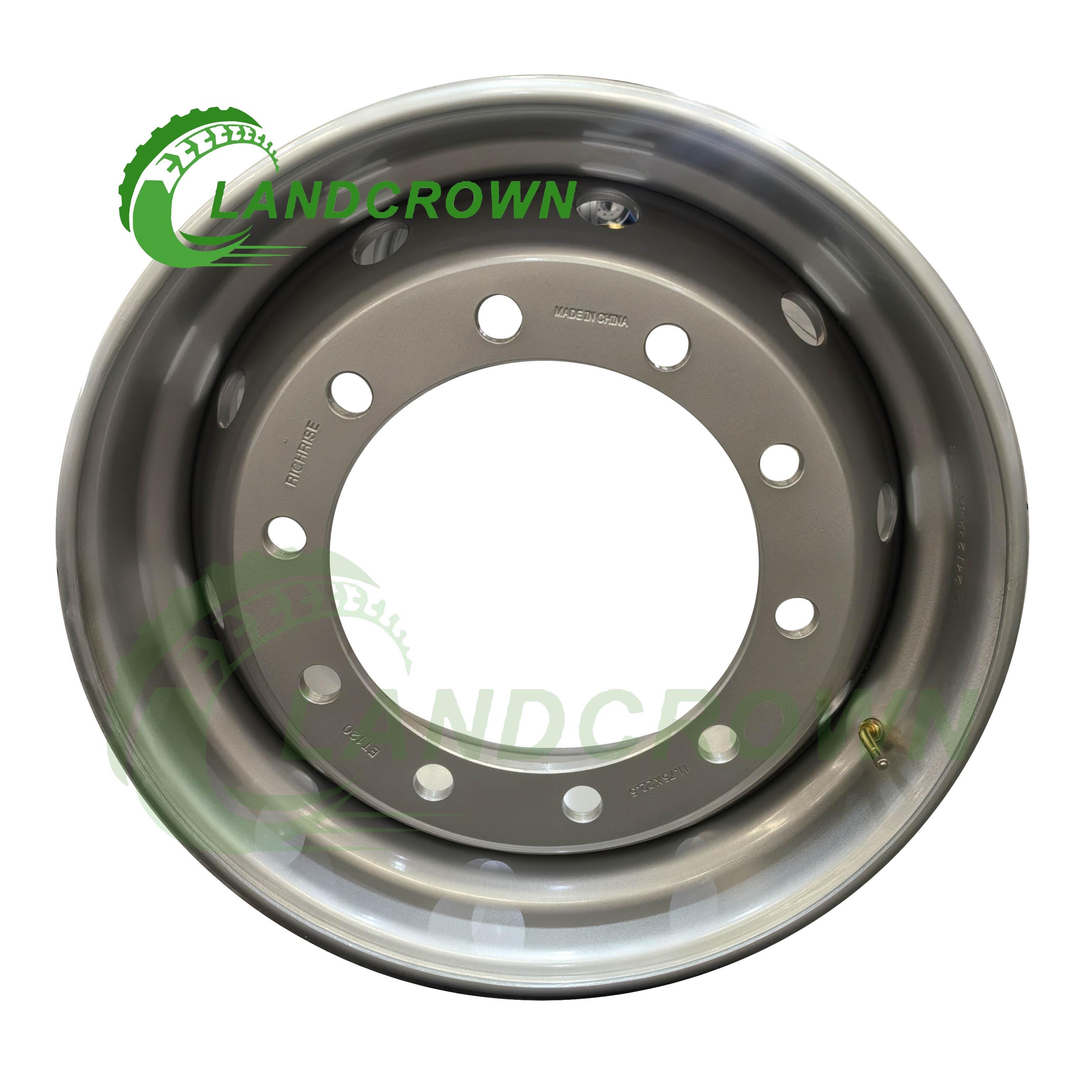 22.5 Inch Truck Tubeless Steel Wheel Rim New Condition 22.5x13.00 22.5X13 13.00X22.5 13X22.5 for Truck Tire 18R22.5 425/65R22.5