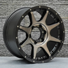Customised 16 Inch 4x4 TUV Alloy Wheel 6x139.7 16x8.5J Rim 0mm Offset Black Machine Face New 6x139.7 16x8.5J New Aluminum