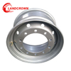  China steel truck wheel rim manufacure 22.5x11.75 Tubeless Steel Rim