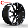 Aftermarket 20 Inch Aluminum Alloy Wheels – Car Rims 20x8.5, 20x9.5 – Compatible with Passenger Car Tires