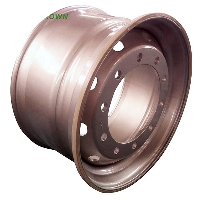 22.5 Inch Truck Tubeless Steel Wheel Rim 22.5x11.75 22.5x13.00 22.5x14.00 22.5x16.00 for Truck Tire