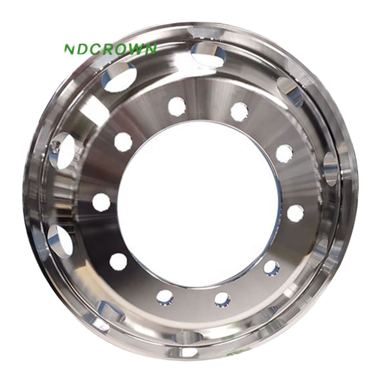 22.5 Inch Alloy and Aluminum Truck Tubeless Wheel Rim 6.75x22.5 7.5x22.5 8.25x22.5 9.00x22.5 22.5X6.75 22.5X7.50 22.5X8.25