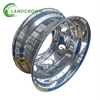 RICHRISE Quality Aluminum 17.5x6.75 Wheel Tubeless 17.5 Coaster Wheels with Silver Finishing
