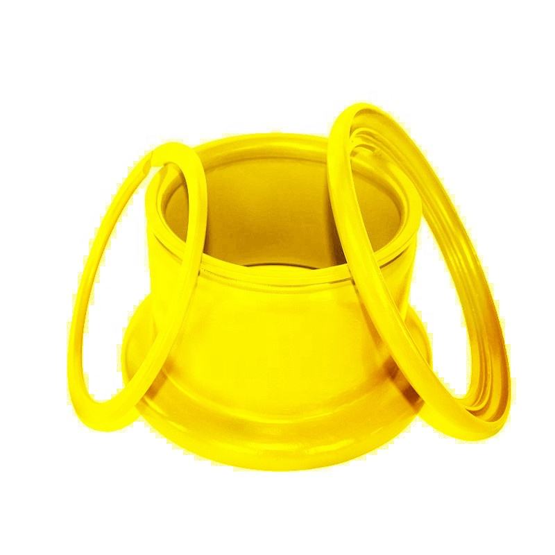 Forklift 4 Parts Wheel Rim 8.00-12 8.00G-12 Industrial Steel Wheel Rim for Forklift Tire 23X10-12 27X10-12
