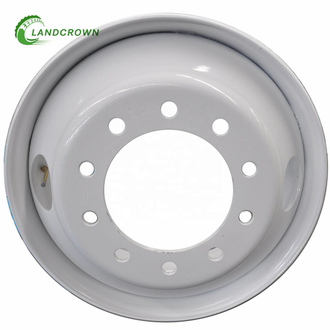 China Factory Direct High Quality Tubeless Heavy Duty Truck Steel Wheel Rim 22.5x8.25 Tire 315/80R22.5 Hot Sale Rims New