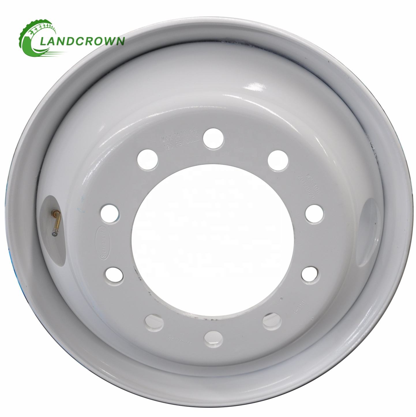 China Factory Direct High Quality Tubeless Heavy Duty Truck Steel Wheel Rim 22.5x8.25 Tire 315/80R22.5 Hot Sale Rims New