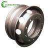 Silver Paint Llantas Camion 22.5 Inch 10 Hole Truck High Grade Steel Wheel Rims 22.5x7.5 Supplier