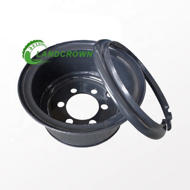 High Quality 2-Piece Forklift Wheel Rim 7.50V-15/7.5-15/7.50-15 for TYRE 10.00-15/250-15 Wholesale Excavator Wheels