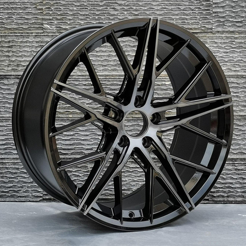 China Factory Wholesale 20x9.0 20 Inch Off-Road Alloy Wheels Matte Black Finish Aluminum Rims for 4x4 Trucks & SUVs