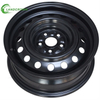 High-strength Steel Wheels 15Inch Black Painted Steel Wheel Rims Stylish Weather-Resistant Finish for Compact Car Steel Wheel